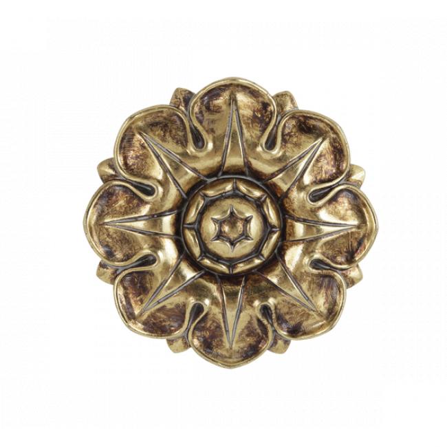 D&eacute;coratin murale fleur dor&eacute;